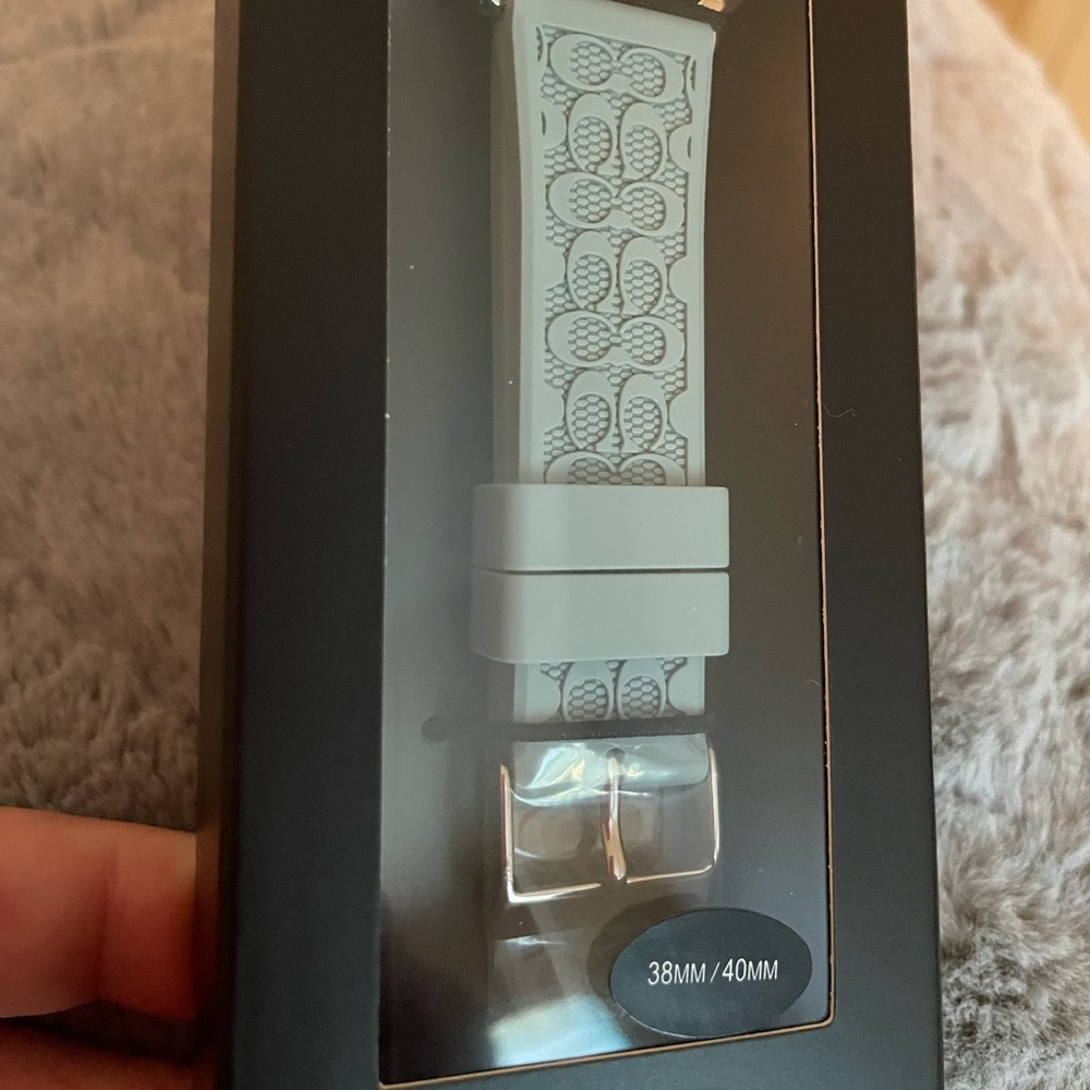 Coach S/M Apple Watch band